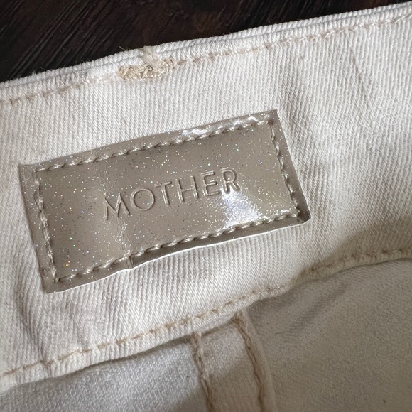 👖NWOT! Mother Gold Foil Medallion Skinny Jean - Picture 4 of 10